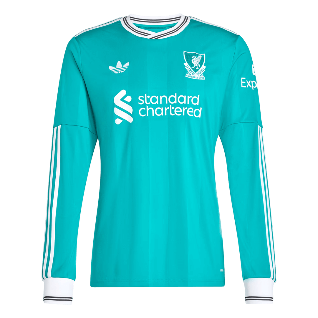 Manga Larga Liverpool 2025/26 Tercera Equipación - Versión Hincha