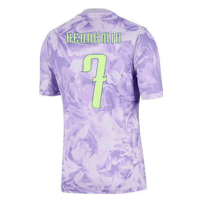Camiseta HEUNGMIN #7 South Korea 2026 Segunda Equipación Copa del Mundo - Versión Hincha