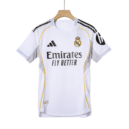Camiseta Auténtica CAMAVINGA #6 Real Madrid 2025/26 Primera Equipación -Versión Jugador