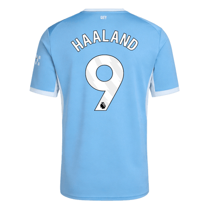 Camiseta HAALAND #9 Manchester City 2026/27 Primera Equipación - Versión Hincha