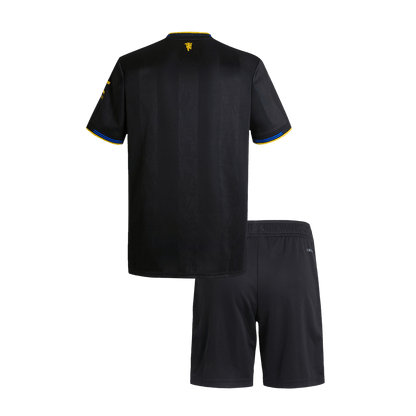 Conjunto Infantil Manchester United 2025/26 Tercera Equipación Kids