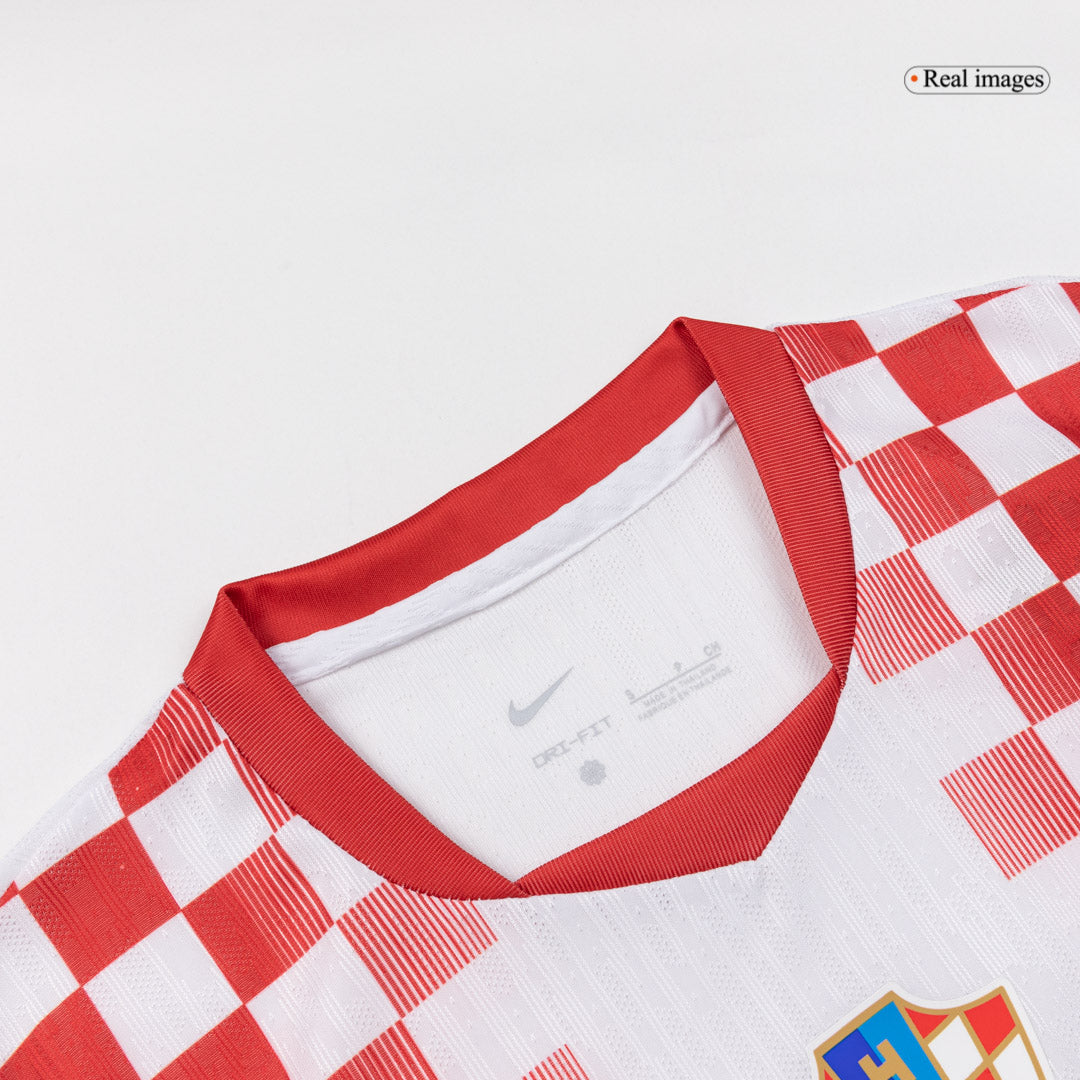 Camiseta Auténtica MODRIĆ #10 Croatia 2026 Primera Equipación Copa del Mundo -Versión Jugador