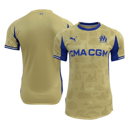 Camiseta Auténtica Marseille 2025/26 Cuarta Equipación - Versión Jugador