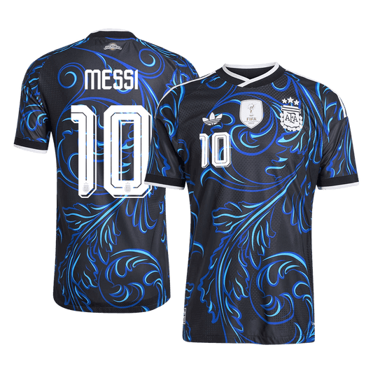 Camiseta Auténtica Messi #10 Argentina 2026 Segunda Equipación Copa del Mundo - Versión Jugador