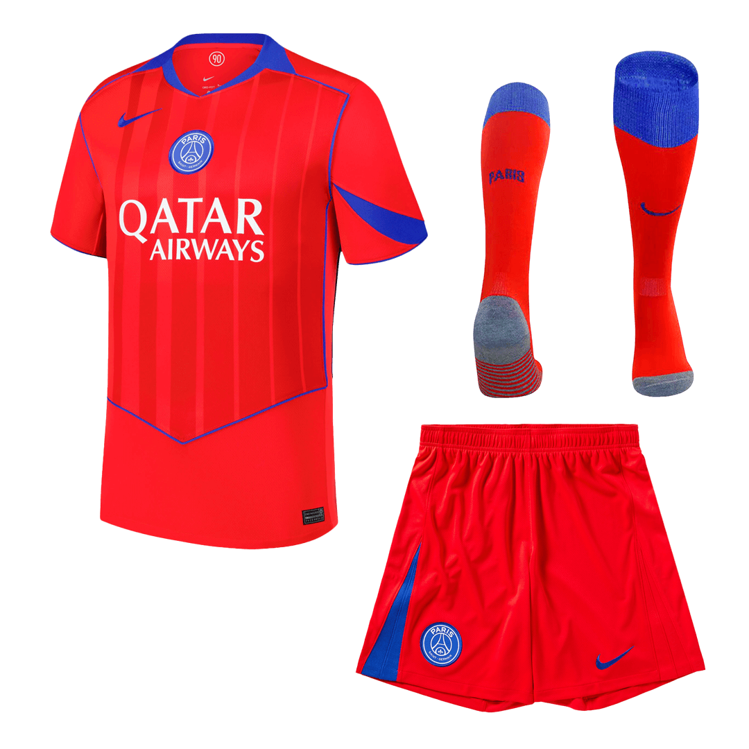 Conjunto Completo PSG 2025/26 Tercera Equipación camiseta de fútbol