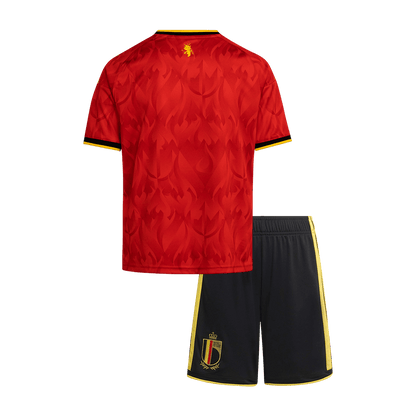 Conjunto Infantil Bélgica Copa del Mundo 2026 Primera Equipación