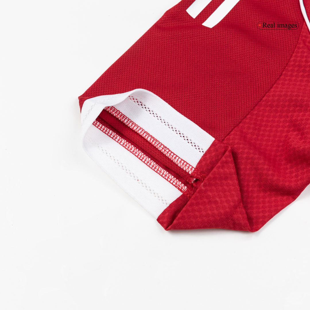 Camiseta Auténtica SZOBOSZLAI #8 Liverpool 2025/26 Primera Equipación -Versión Jugador