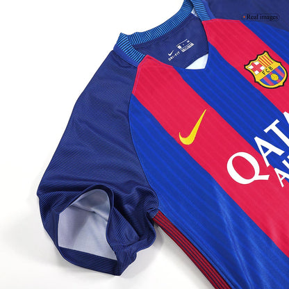 Retro 2016/17 MESSI #10 Barcelona Primera Equipación