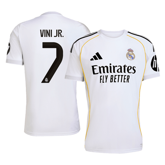Camiseta VINI JR. #7 Real Madrid 2025/26 Primera Equipación Hombre - Versión Hincha