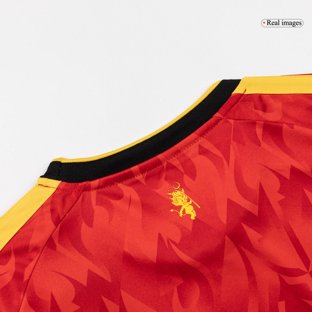 Camiseta Lukaku #9 Bélgica 2026 Primera Equipación Copa del Mundo - Versión Hincha