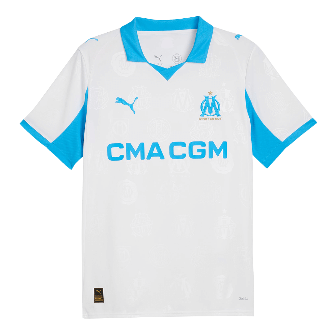 Camiseta RABIOT #25 Marseille 2025/26 Primera Equipación - Versión Hincha