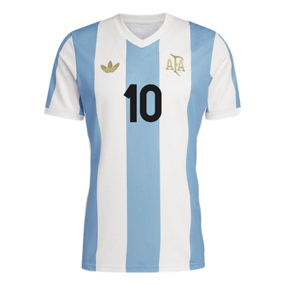 Camiseta MESSI #10 Argentina Aniversario de 50 Años 2024 Hombre-Versión Hincha