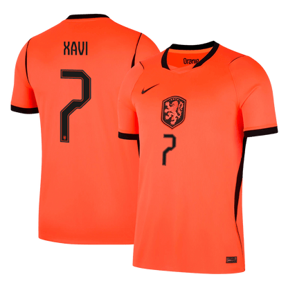Camiseta XAVI #7 Netherlands 2026 Primera Equipación Copa del Mundo - Versión Hincha