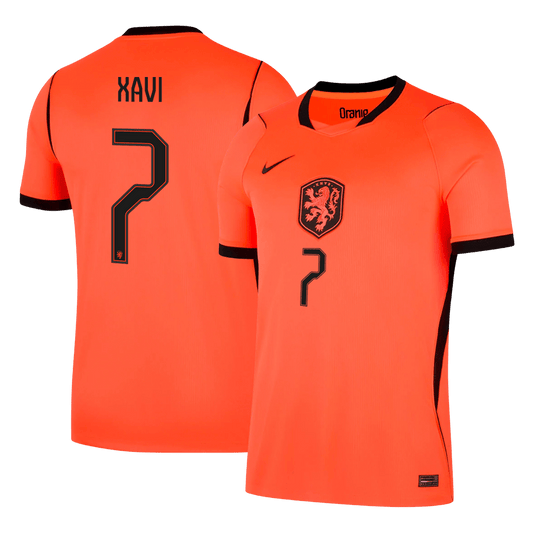 Camiseta Xavi #7 Países Bajos 2026 Primera Equipación Copa del Mundo - Versión Hincha