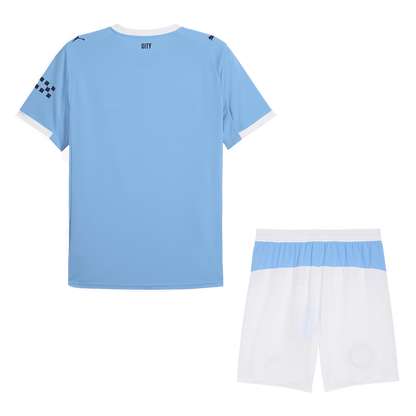 Conjunto Manchester City 2025/26 Primera Equipación Hombre Calidad Premium