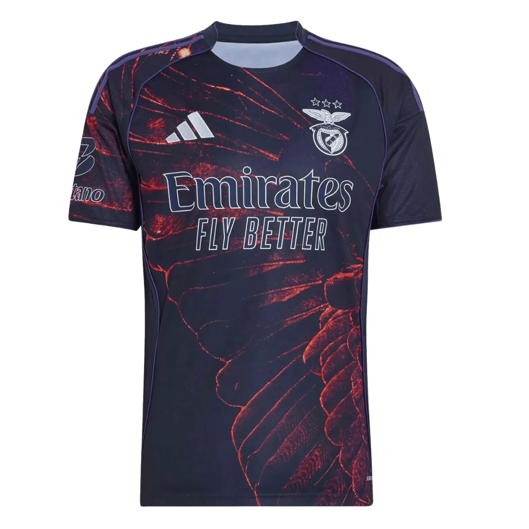 Camiseta Benfica 2025/26 Cuarta Equipación visitante - Versión Hincha