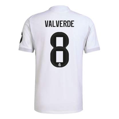 Camiseta Auténtica VALVERDE #8 Real Madrid 2025/26 Primera Equipación-Versión Jugador