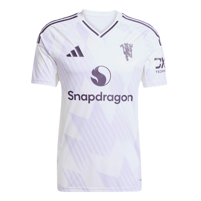 Camiseta B.FERNANDES #8 Manchester United 2025/26 Segunda Equipación-Versión Hincha