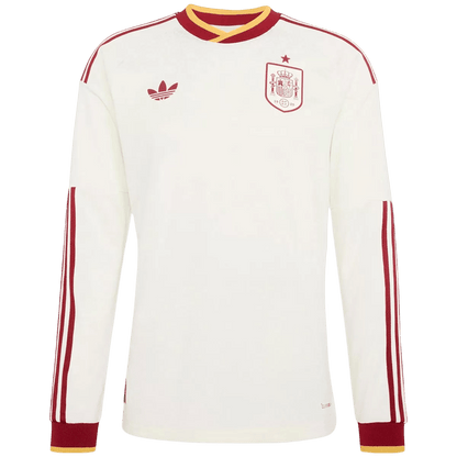 Manga Larga España 2026 Segunda Equipación Copa del Mundo - Versión Hincha