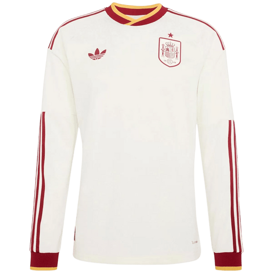 Manga Larga España 2026 Segunda Equipación Copa del Mundo -Versión Hincha