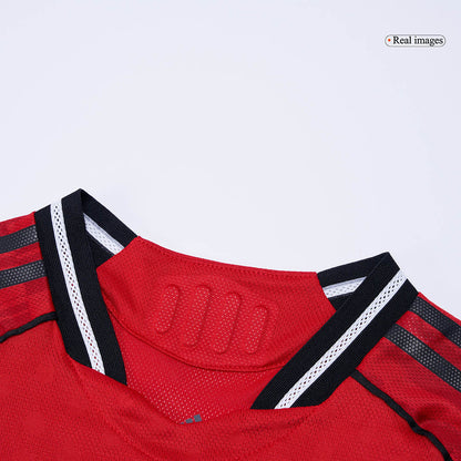 Camiseta Auténtica B.FERNANDES #8 Manchester United 2025/26 Primera Equipación-Versión Jugador