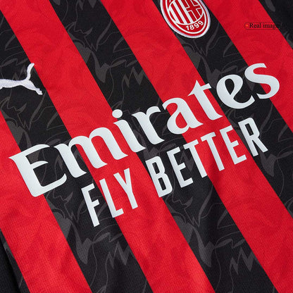 Conjunto AC Milan 2025/26 Primera Equipación (Camiseta + Pantalón Corto)