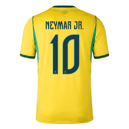 Camiseta NEYMAR JR. #10 Brazil 2026 Primera Equipación Copa del Mundo - Versión Hincha