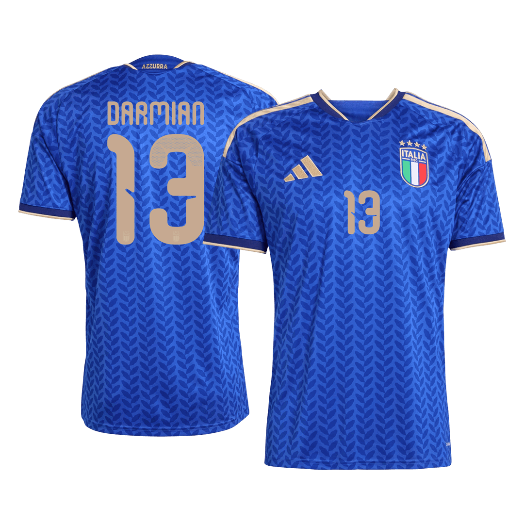 Camiseta Darmian #13 Italia 2026 Primera Equipación Copa del Mundo - Versión Hincha