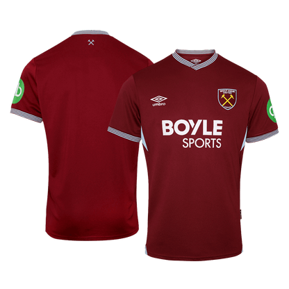 Camiseta West Ham United 2025/26 Primera Equipación-Versión-Hincha