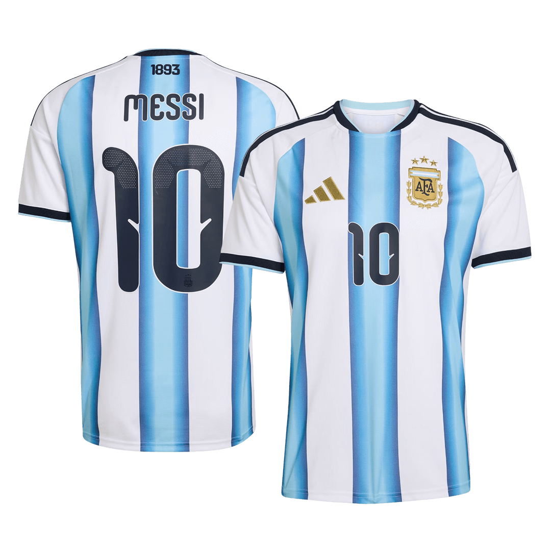 Camiseta Messi #10 Argentina 2026 Primera Equipación Copa del Mundo - Versión Hincha