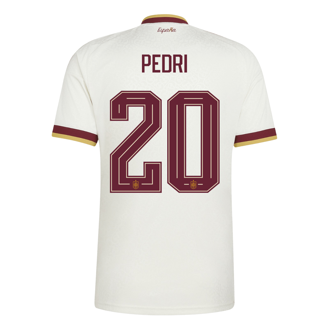Camiseta Pedri #20 España 2026 Segunda Equipación Copa del Mundo - Versión Hincha - Vista 2