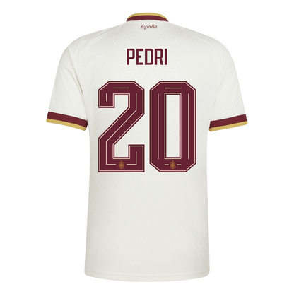 Camiseta Pedri #20 España 2026 Segunda Equipación Copa del Mundo - Versión Hincha - Vista 2