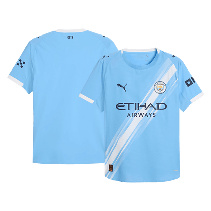 Camiseta Manchester City 2025/26 Primera Equipacion - Versión Jugador