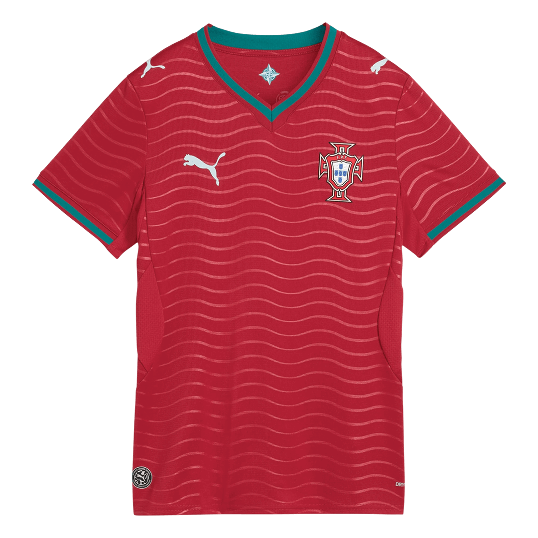 Camiseta Mujer Portugal 2026 Primera Equipación Copa del Mundo Local