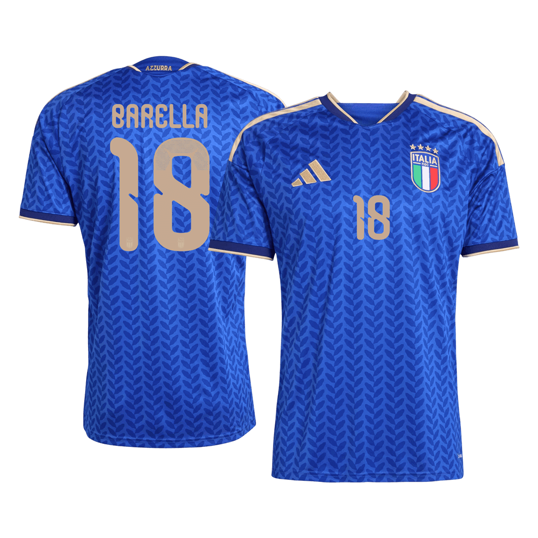 Camiseta Barella #18 Italia 2026 Primera Equipación Copa del Mundo - Versión Hincha