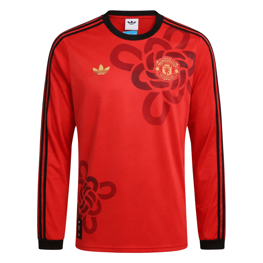 Manga Larga Manchester United 2025/26 - Versión Hincha