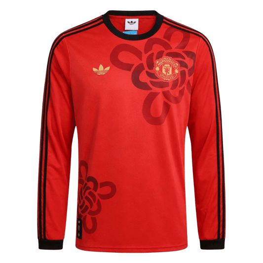 Manga Larga Manchester United 2025/26 - Versión Hincha