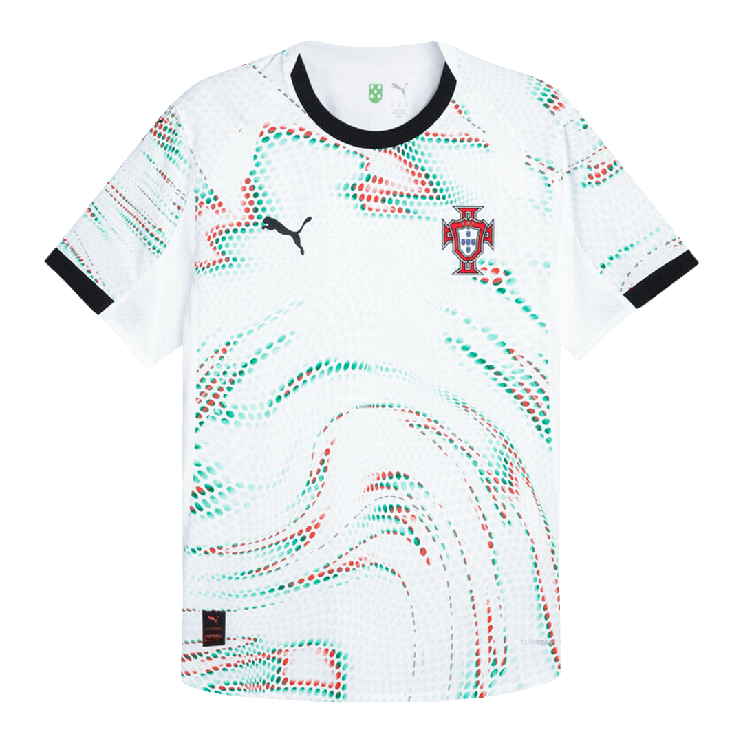 Camiseta Auténtica Portugal 2025 Segunda Equipación Hombre - Versión Jugador