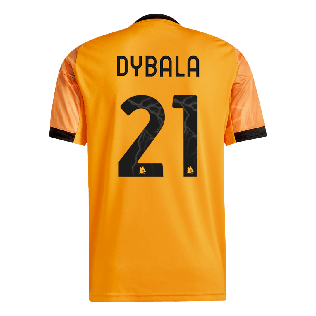 Camiseta Dybala #21 Roma 2025/26 Segunda Equipación - Versión Hincha - Vista 6