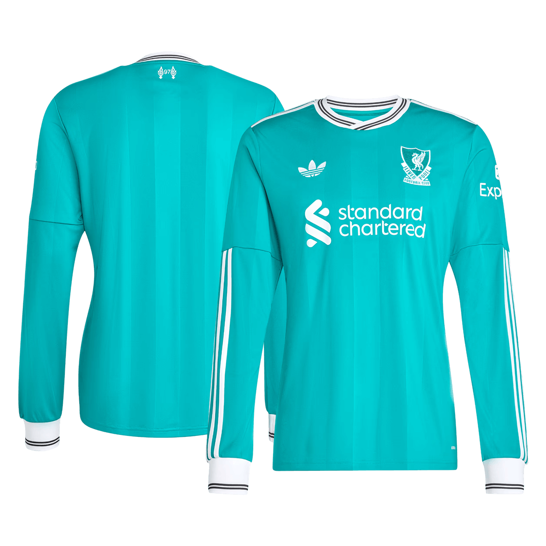 Manga Larga Liverpool 2025/26 Tercera Equipación - Versión Hincha