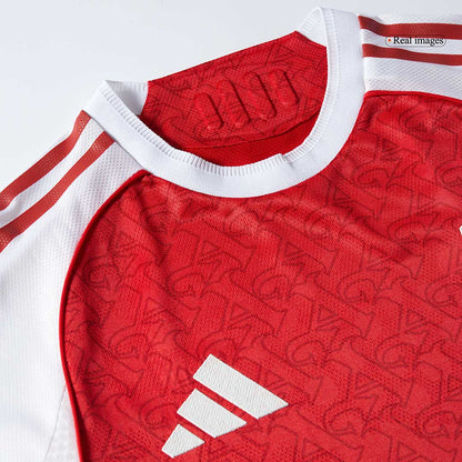 Camiseta Auténtica GYÖKERES #14 Arsenal 2025/26 Primera Equipación-Versión Jugador