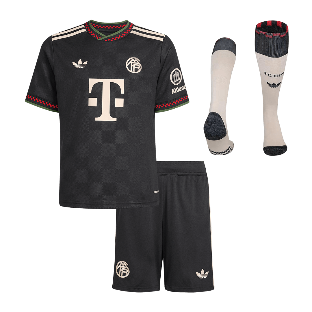 Conjunto Infantil Completo Bayern Munich 2025/26 Tercera Equipación Kids