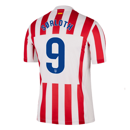 Camiseta Sørloth #9 Atletico Madrid 2025/26 Primera Equipación - Versión Hincha - imagen 11