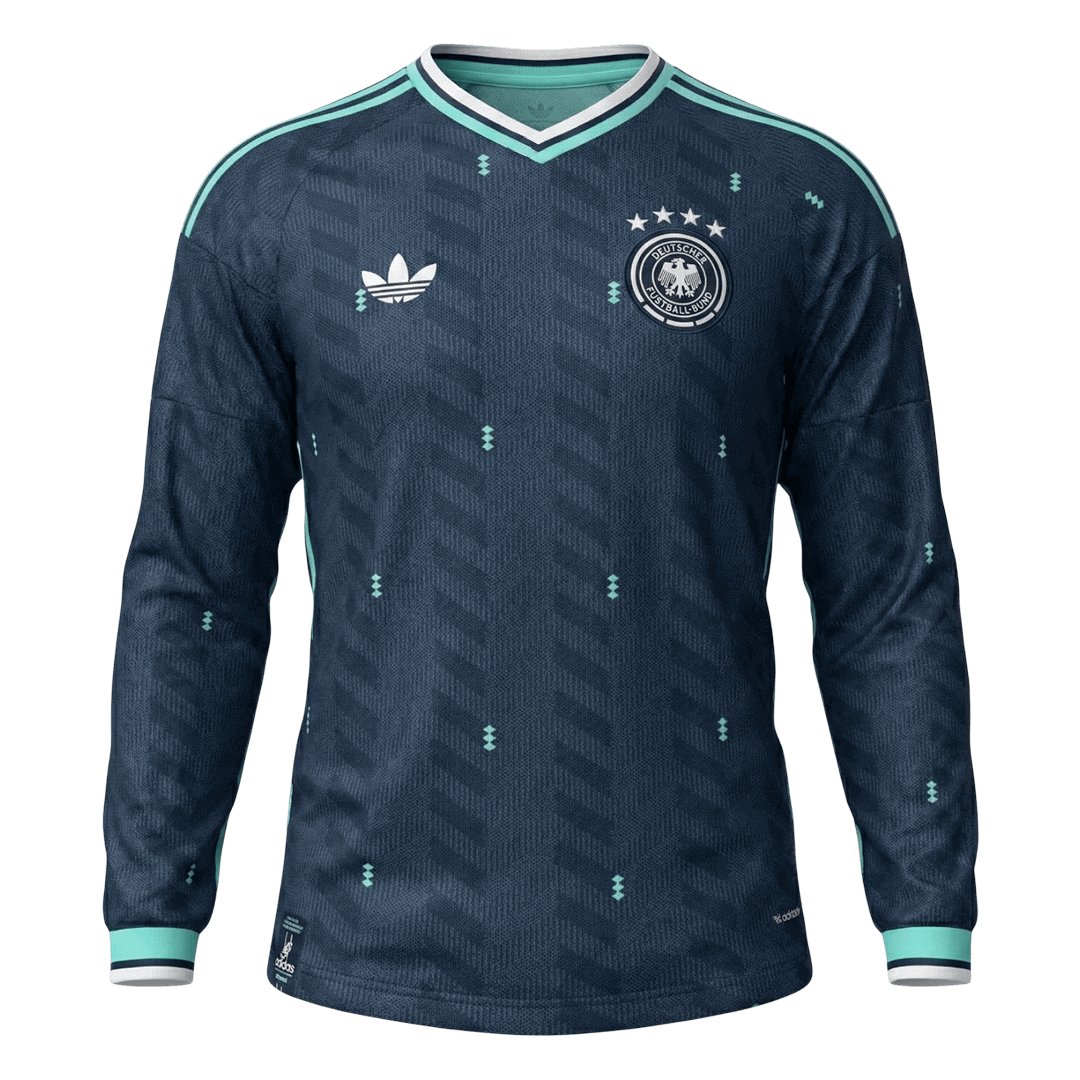 Manga Larga Alemania 2026 Segunda Equipación Copa del Mundo - Versión Hincha