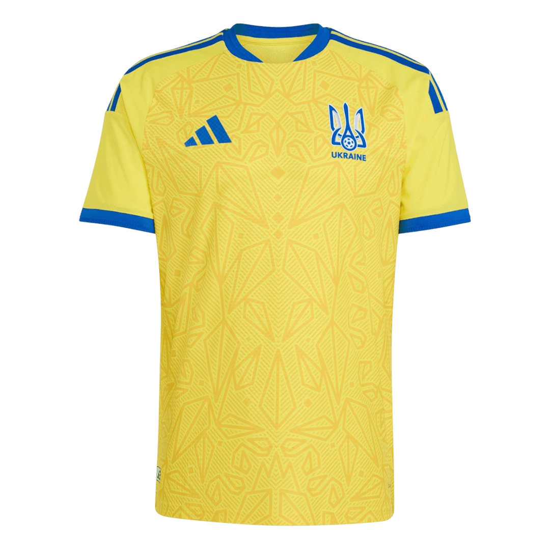 Camiseta Ucrania 2026 Primera Equipación Copa del Mundo - Versión Hincha