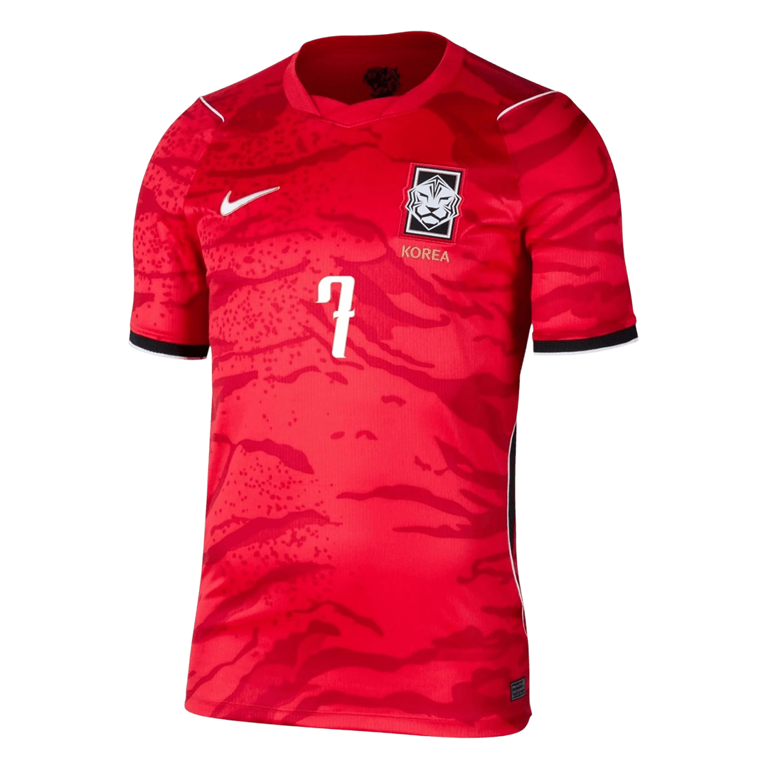 Camiseta Heungmin #7 Corea del Sur 2026 Primera Equipación Copa del Mundo - Versión Hincha - Vista 2