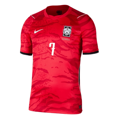 Camiseta Heungmin #7 Corea del Sur 2026 Primera Equipación Copa del Mundo - Versión Hincha - Vista 2