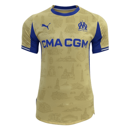 Camiseta Auténtica Marseille 2025/26 Cuarta Equipación - Versión Jugador