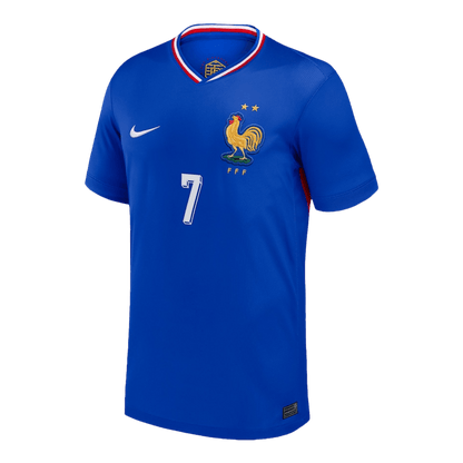 Camiseta GRIEZMANN #7 Francia Euro 2024 Primera Equipación Hombre-Versión Hincha