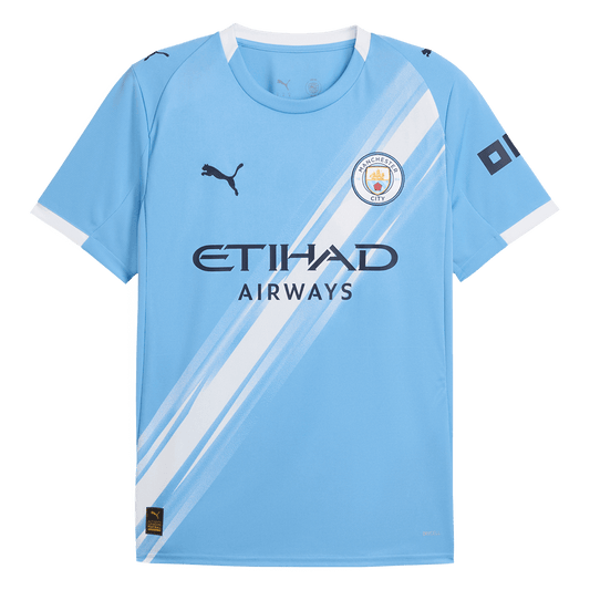 Camiseta Manchester City 2025/26 Home Local Hombre - Versión Hincha(Calidad Premium)